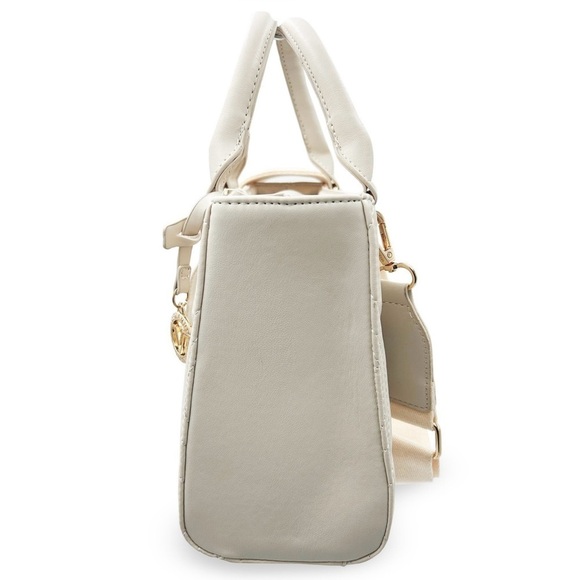 NWT Valentino Orlandi Large Bone Colored Tote Bag MSRP‎ $300🔥🔥 - Picture 4 of 5